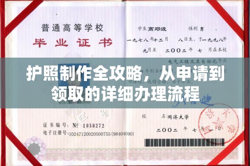 蕉岭护照制作全攻略，从申请到领取的详细办理流程