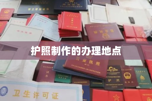 蕉岭护照制作的办理地点
