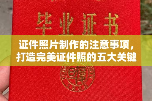 蕉岭证件照片制作的注意事项，打造完美证件照的五大关键点
