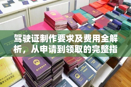 蕉岭驾驶证制作要求及费用全解析，从申请到领取的完整指南