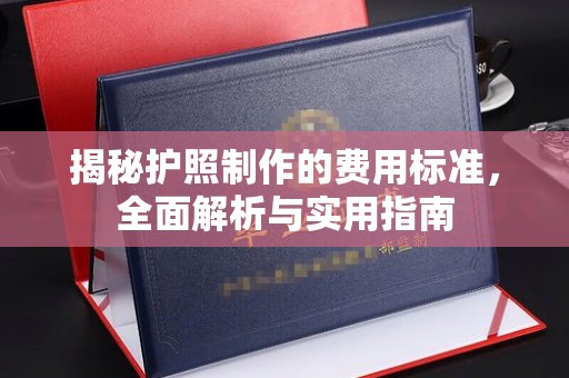 蕉岭揭秘护照制作的费用标准，全面解析与实用指南