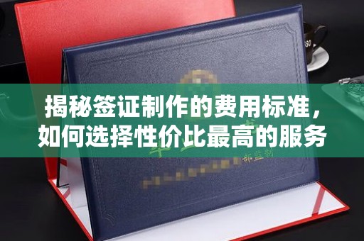 蕉岭揭秘签证制作的费用标准，如何选择性价比最高的服务？