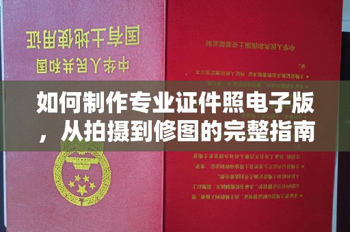 蕉岭如何制作专业证件照电子版，从拍摄到修图的完整指南