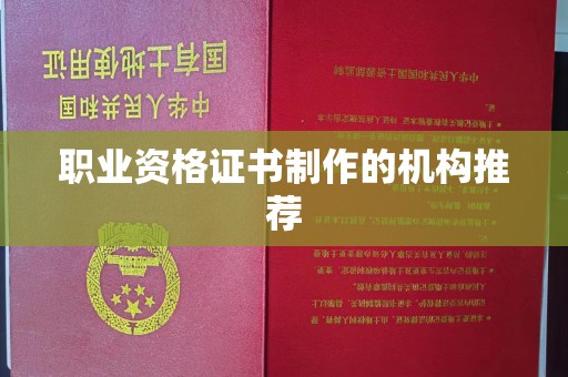 蕉岭职业资格证书制作的机构推荐