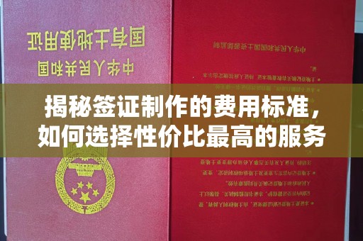 蕉岭揭秘签证制作的费用标准，如何选择性价比最高的服务？