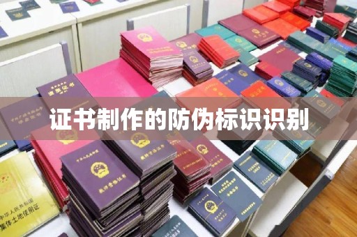 蕉岭证书制作的防伪标识识别