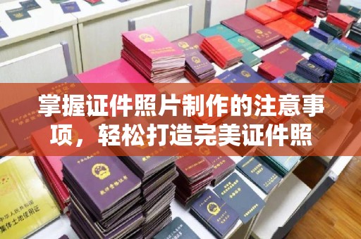蕉岭掌握证件照片制作的注意事项，轻松打造完美证件照