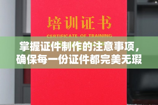 蕉岭掌握证件制作的注意事项，确保每一份证件都完美无瑕