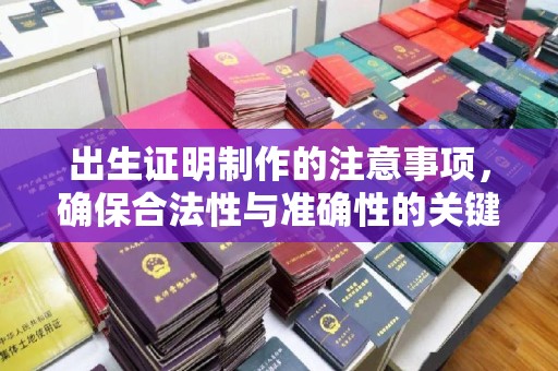 蕉岭出生证明制作的注意事项，确保合法性与准确性的关键步骤
