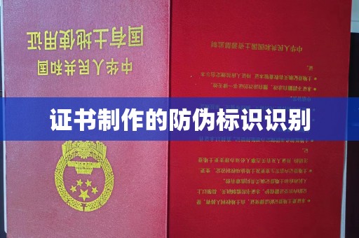 蕉岭证书制作的防伪标识识别